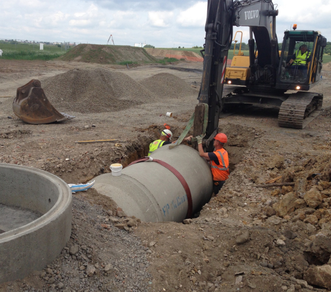 Civil engineering work