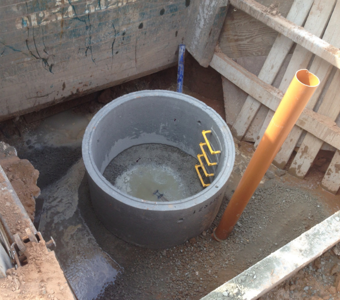 Civil engineering site