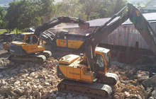 Mobile crushing project