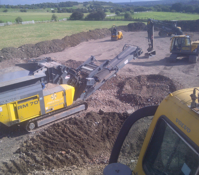 Prepared ground