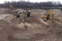 Earthworks and remediation project