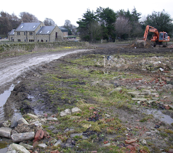 New agricultural entrance