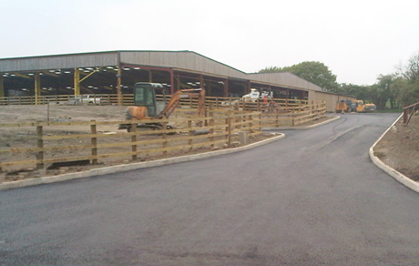 New farm entrance project