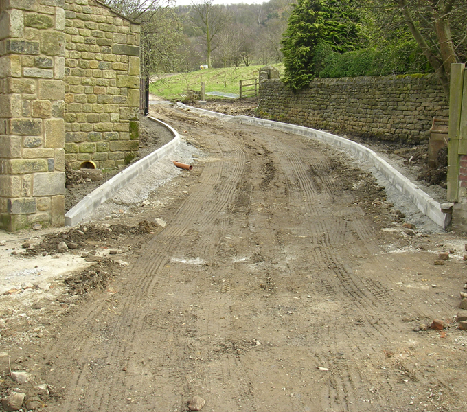 Farm track renovation